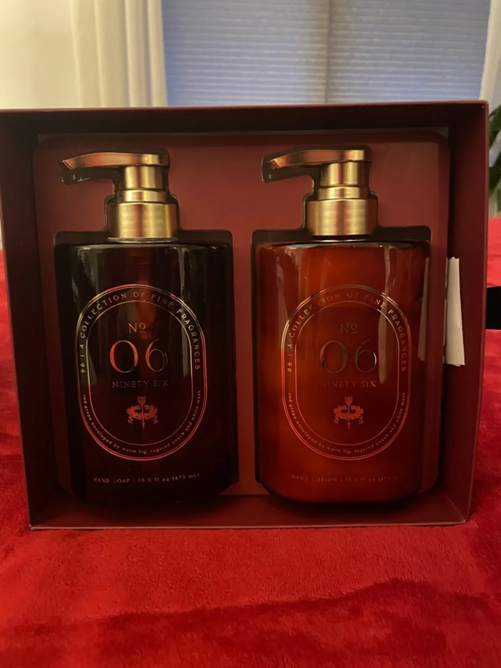 New hand soap & lotion duo